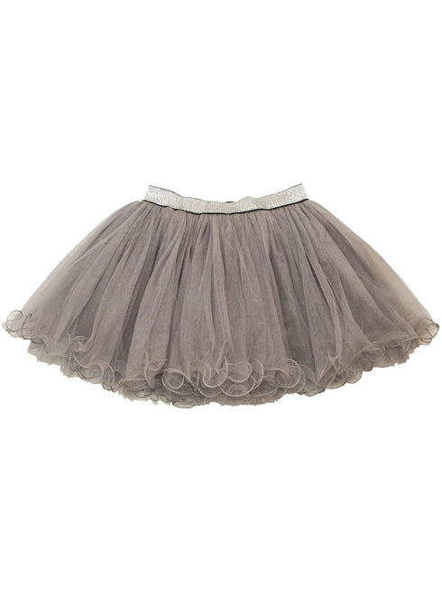 Girls Multi Colors Elastic Waist Mesh Ruffle Tutu Skirt 9M-8 - SophiasStyle.com